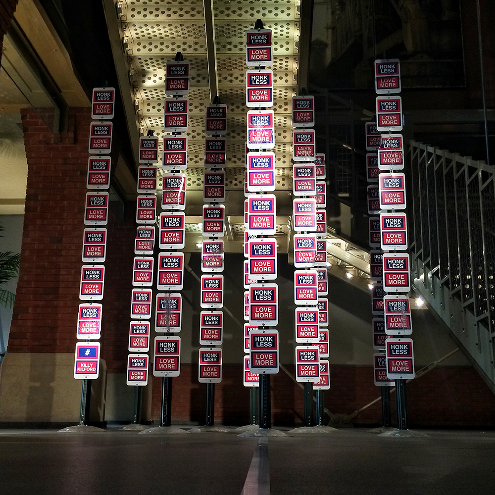 #HonkLessLoveMore artwork